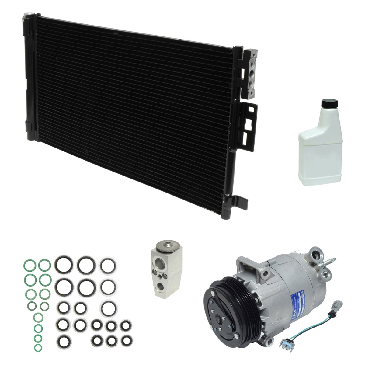 KT5134A Air Conditioners Compressor & Component Kit for 2007-2008 Pontiac G5