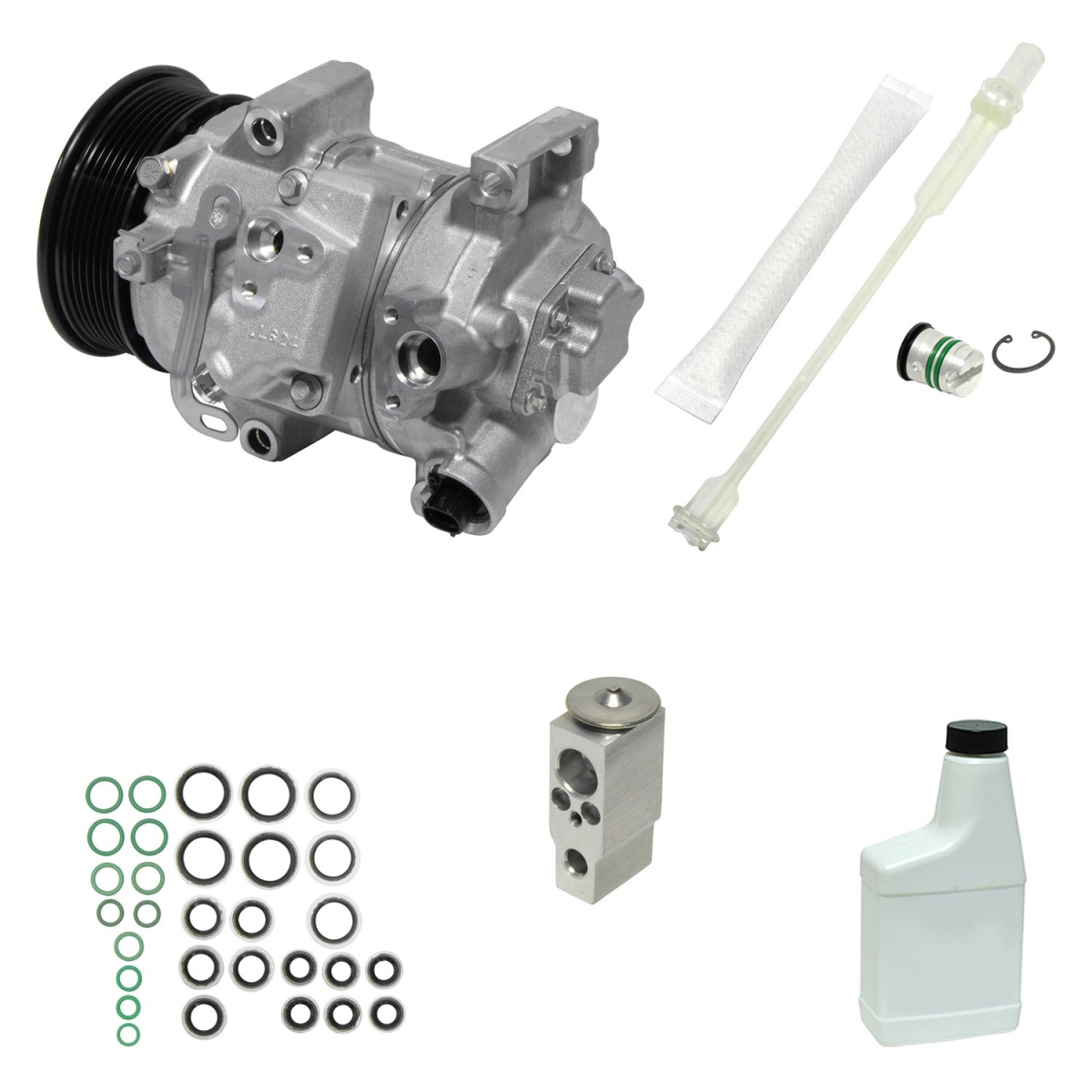 KT5135 Air Conditioners Compressor & Component Kit for 2009-2010 Pontiac Vibe