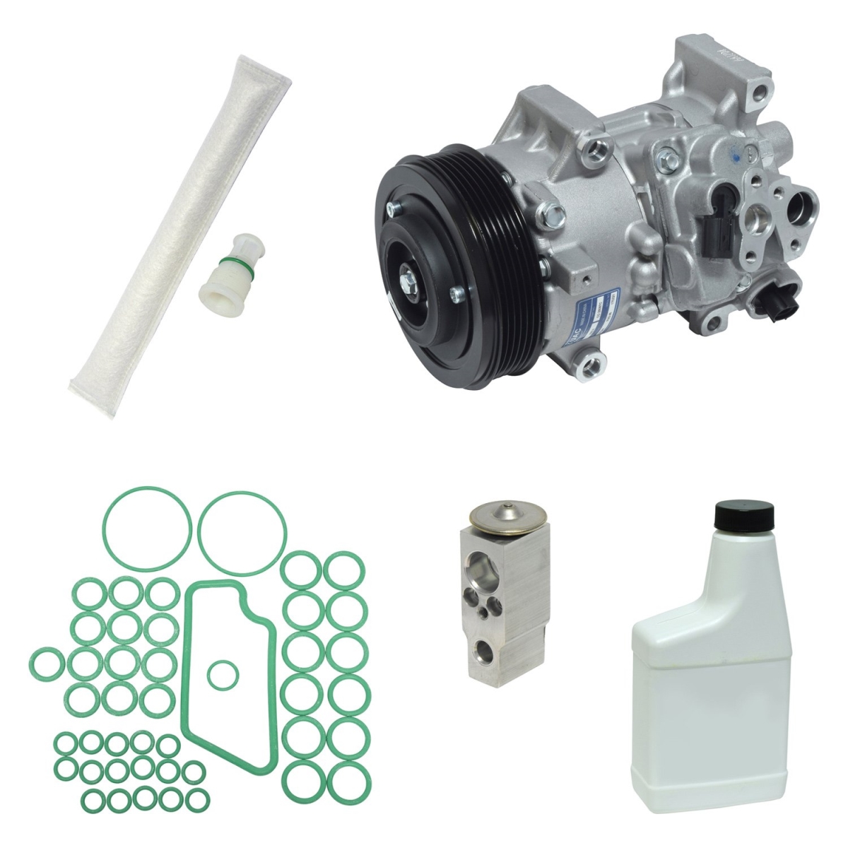 KT5139 Air Conditioners Compressor & Component Kit for 2011 Toyota Corolla