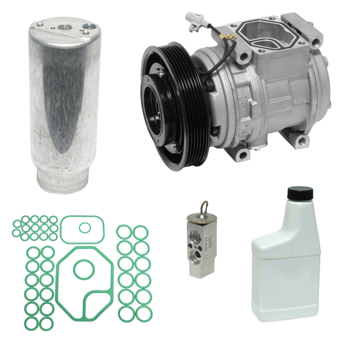 KT5140 Air Conditioners Compressor & Component Kit for 1998-2002 Toyota Corolla