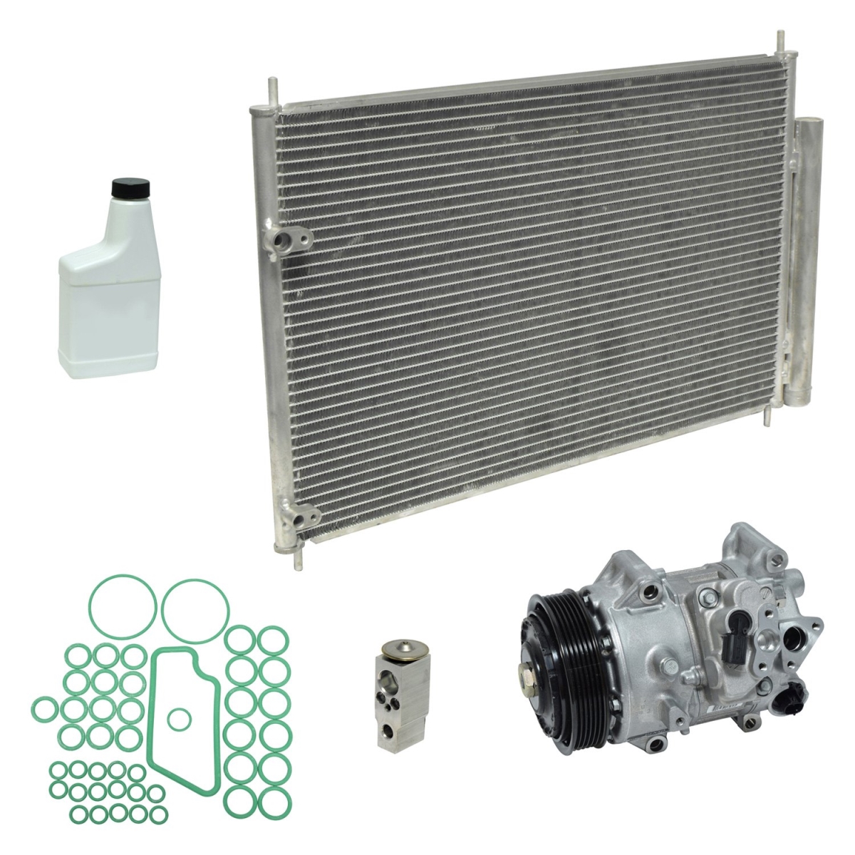 KT5141A Air Conditioners Compressor & Component Kit for 2011-2013 Scion TC Base