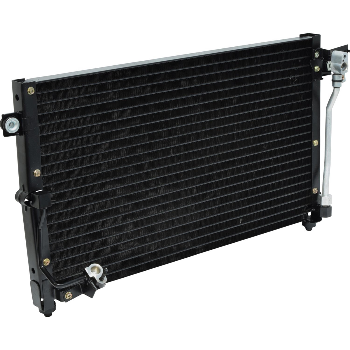 CN4838PFXC Aluminum Black Air Conditioning Condenser for 1994-1999 Mitsubishi Montero