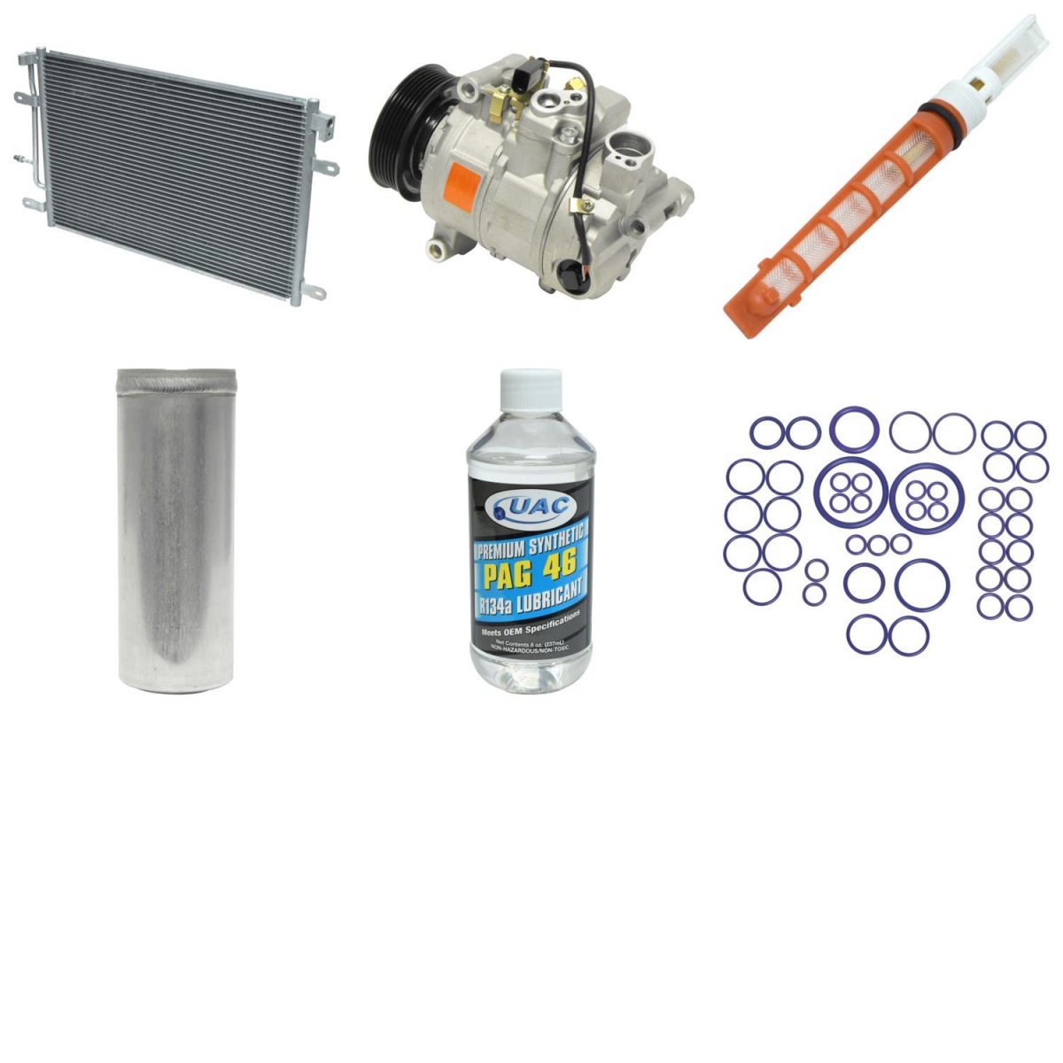 KT5144A Compressor & Component Kit for 2007 Audi A4