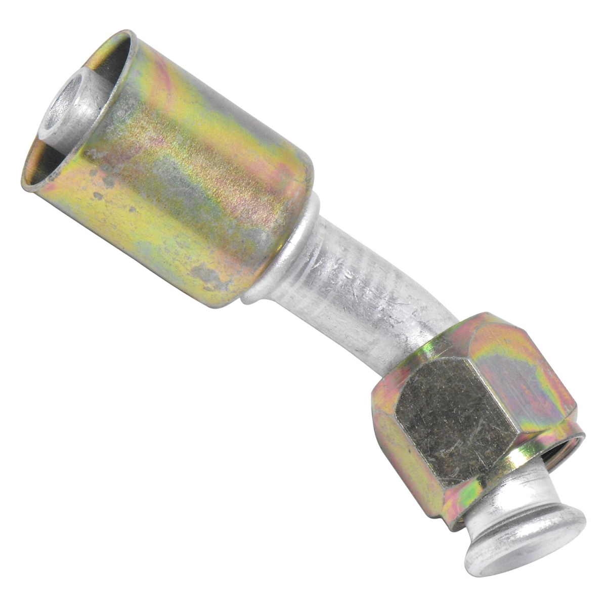 FT0053C Natural Air Conditioning Hose Ends - Aluminum