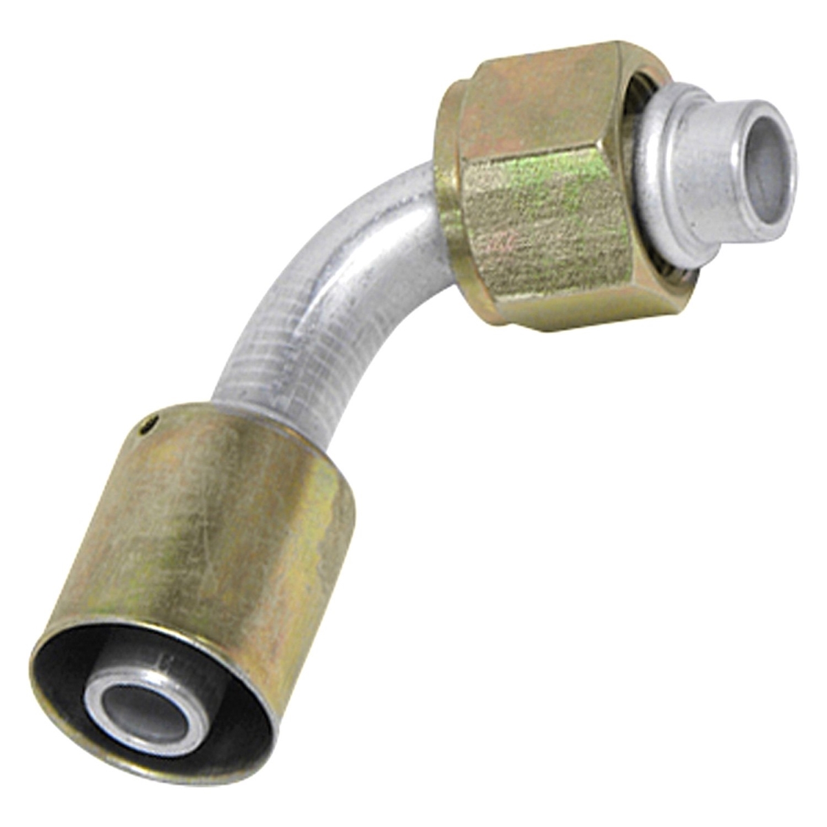 FT0087C Natural Air Conditioning Hose Ends - Aluminum