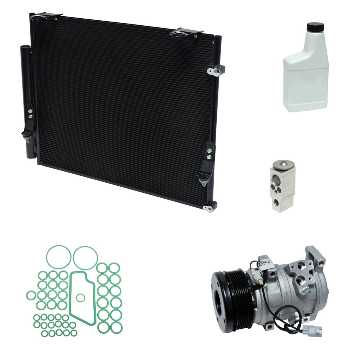 KT2895B Air Conditioners Compressor & Component Kit for 2014 Toyota Tundra