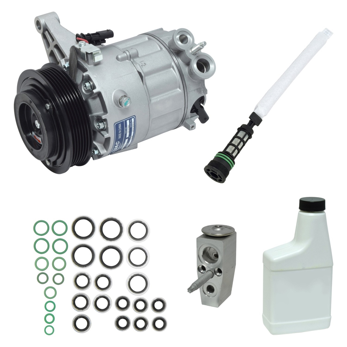 KT5389 Air Conditioners Compressor & Component Kit for 2015-2017 Chevrolet Impala
