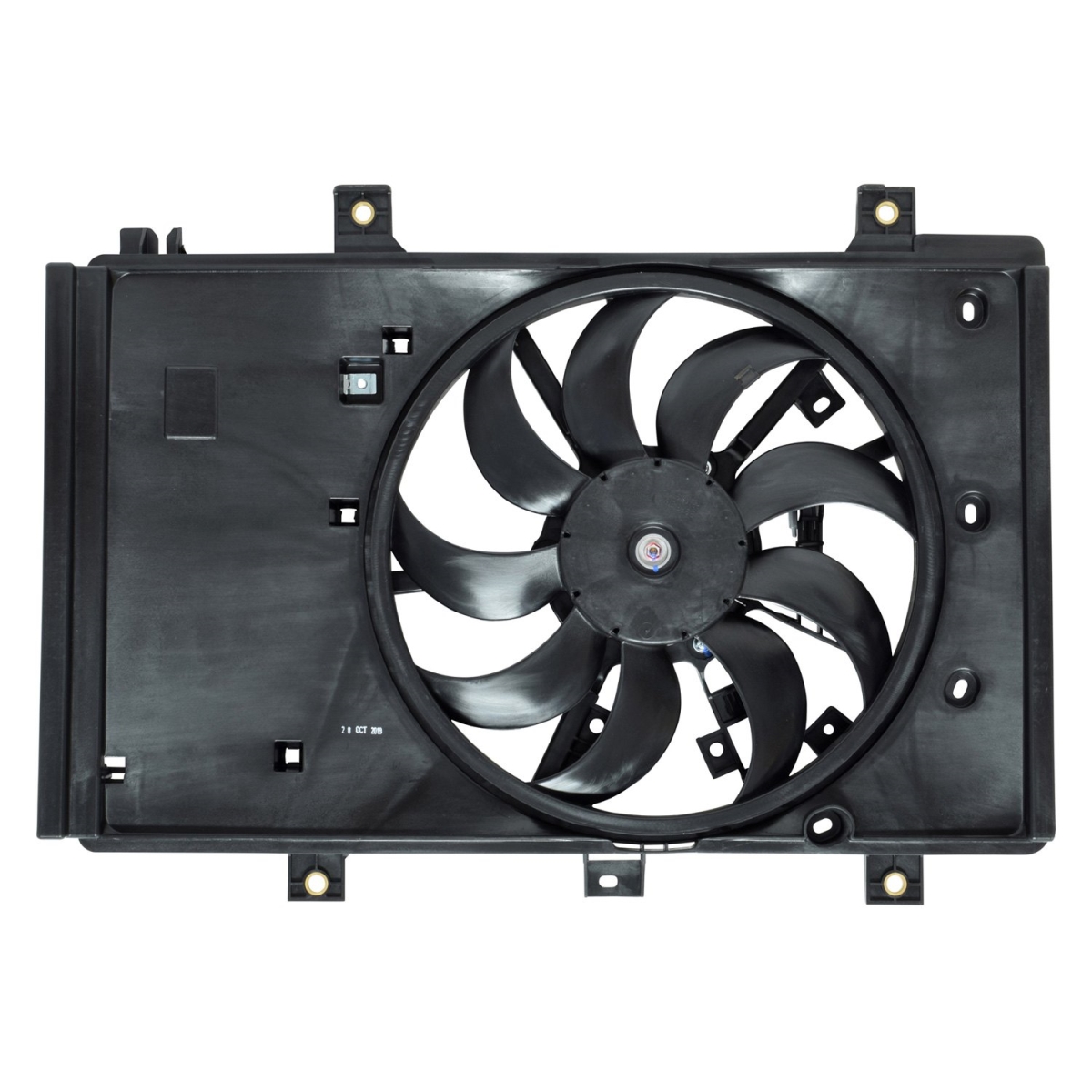 FA50535C Radiator & Condenser Fan Assembly for 2016 Scion IA