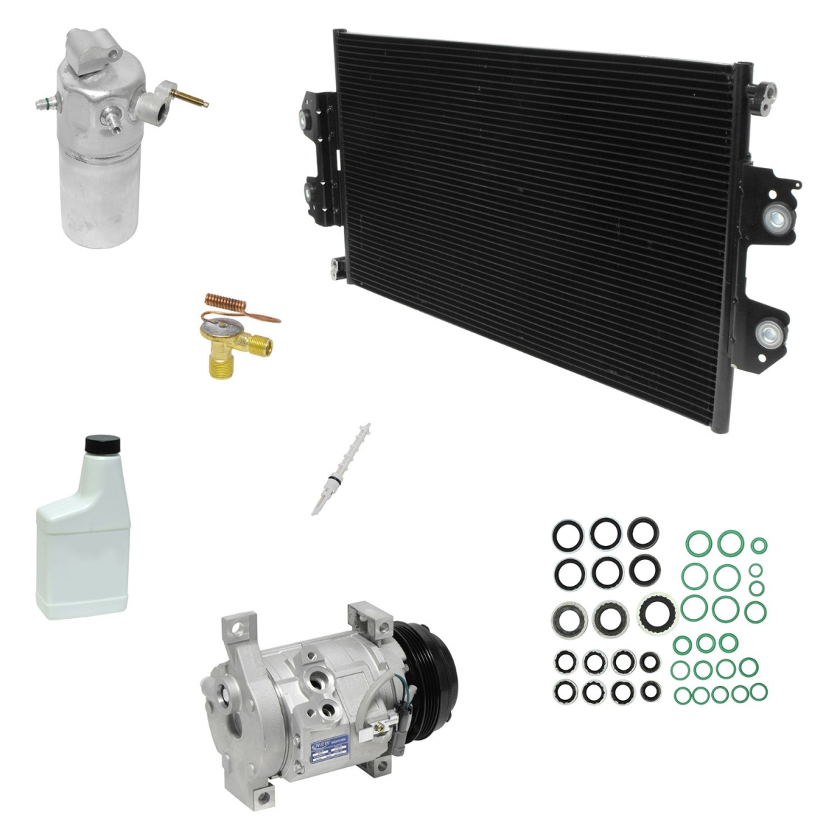 KT4051A Air Conditioners Compressor & Component Kit for 2003-2005 Chevrolet Express 1500
