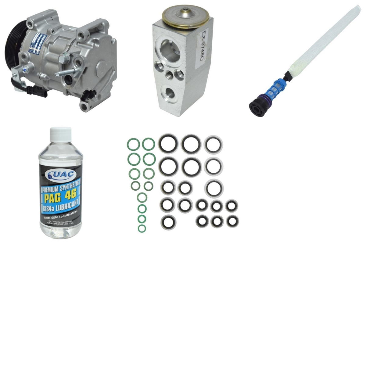 KT5415 Compressor & Component Kit for 2016 Chevrolet Silverado 2500 HD