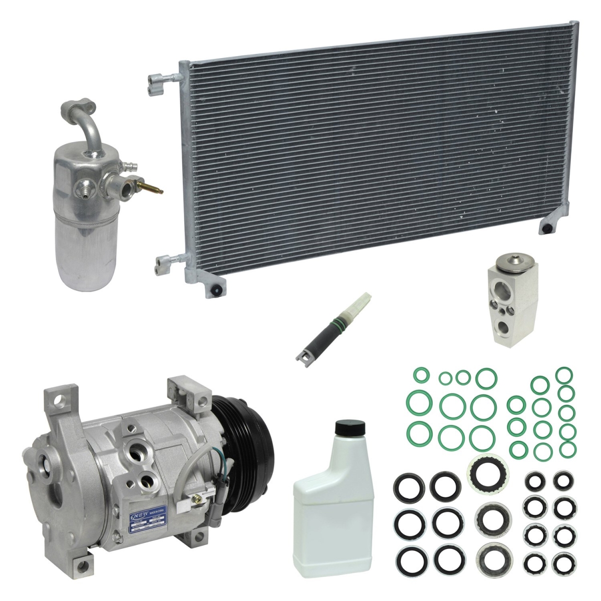 KT5417A Air Conditioners Compressor & Component Kit for 2007-2008 Cadillac Escalade ESV