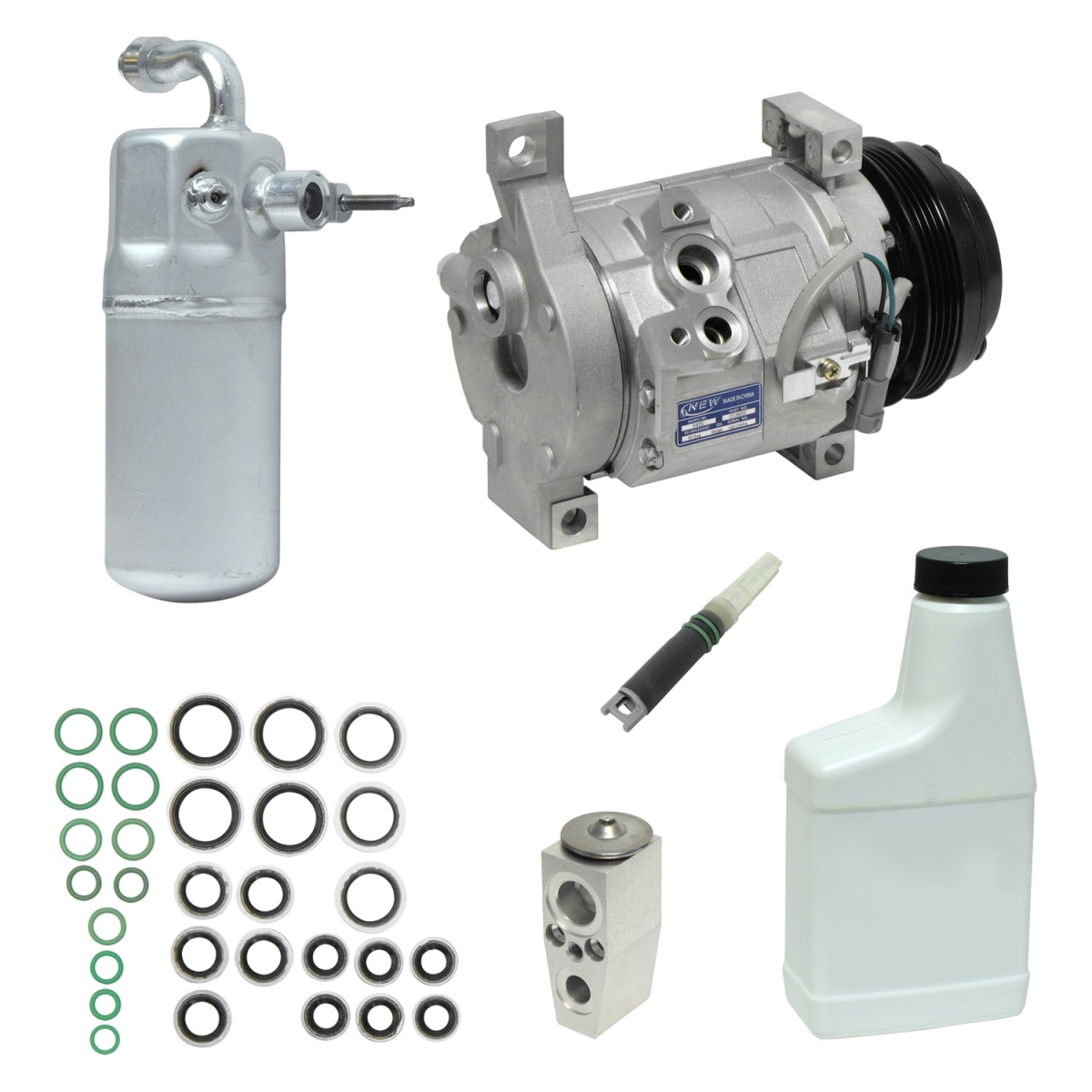 KT5418 Air Conditioners Compressor & Component Kit for 2010-2014 Cadillac Escalade Esv