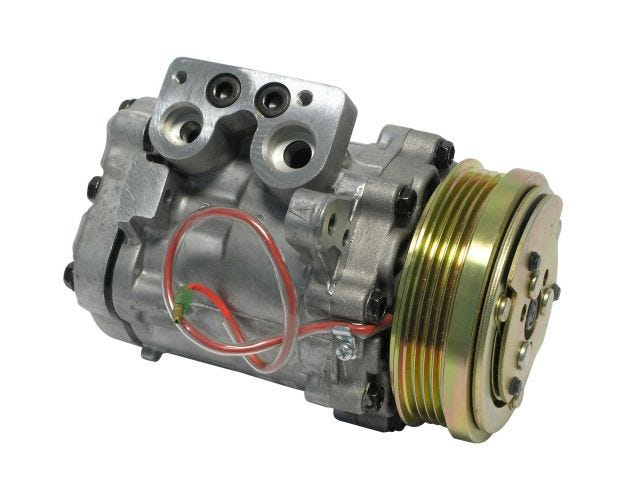 Chevy/:New Sanden/Sankyo Sd7B10 W/Clutch New Compressor,Co4622C