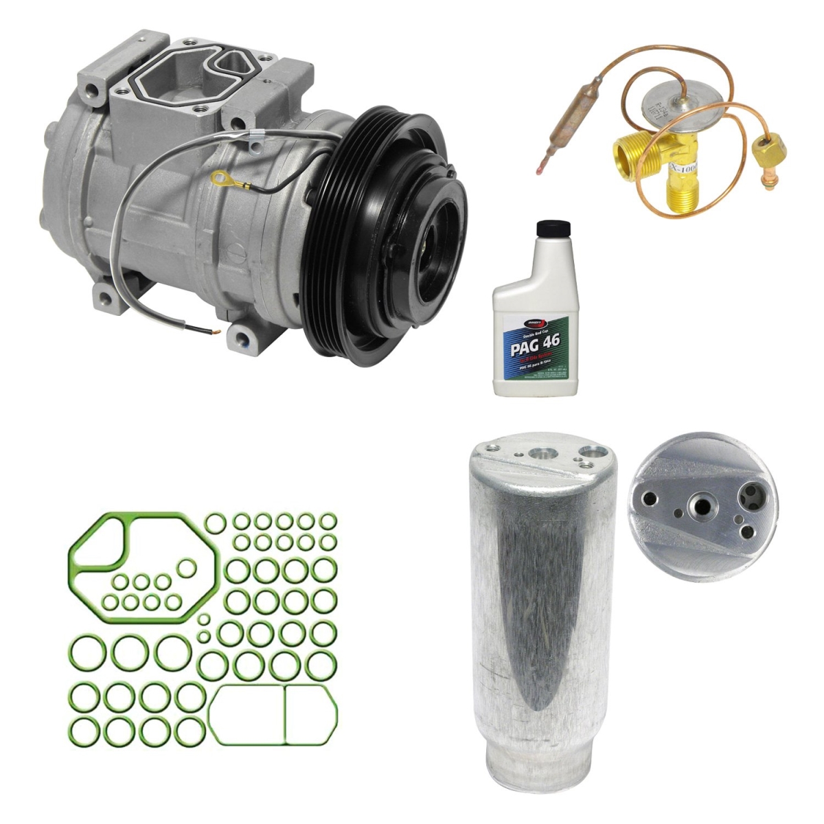 KT3977 Air Conditioners Compressor & Component Kit for 1994-1995 Acura Legend