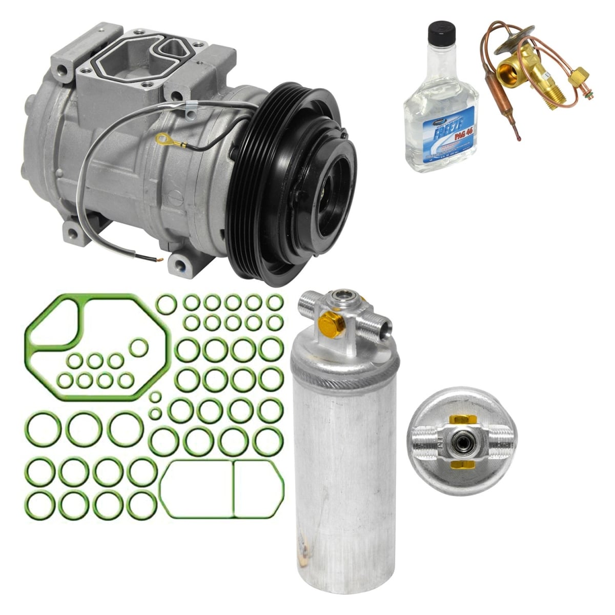 KT3978 Air Conditioners Compressor & Component Kit for 1996-1998 Acura TL