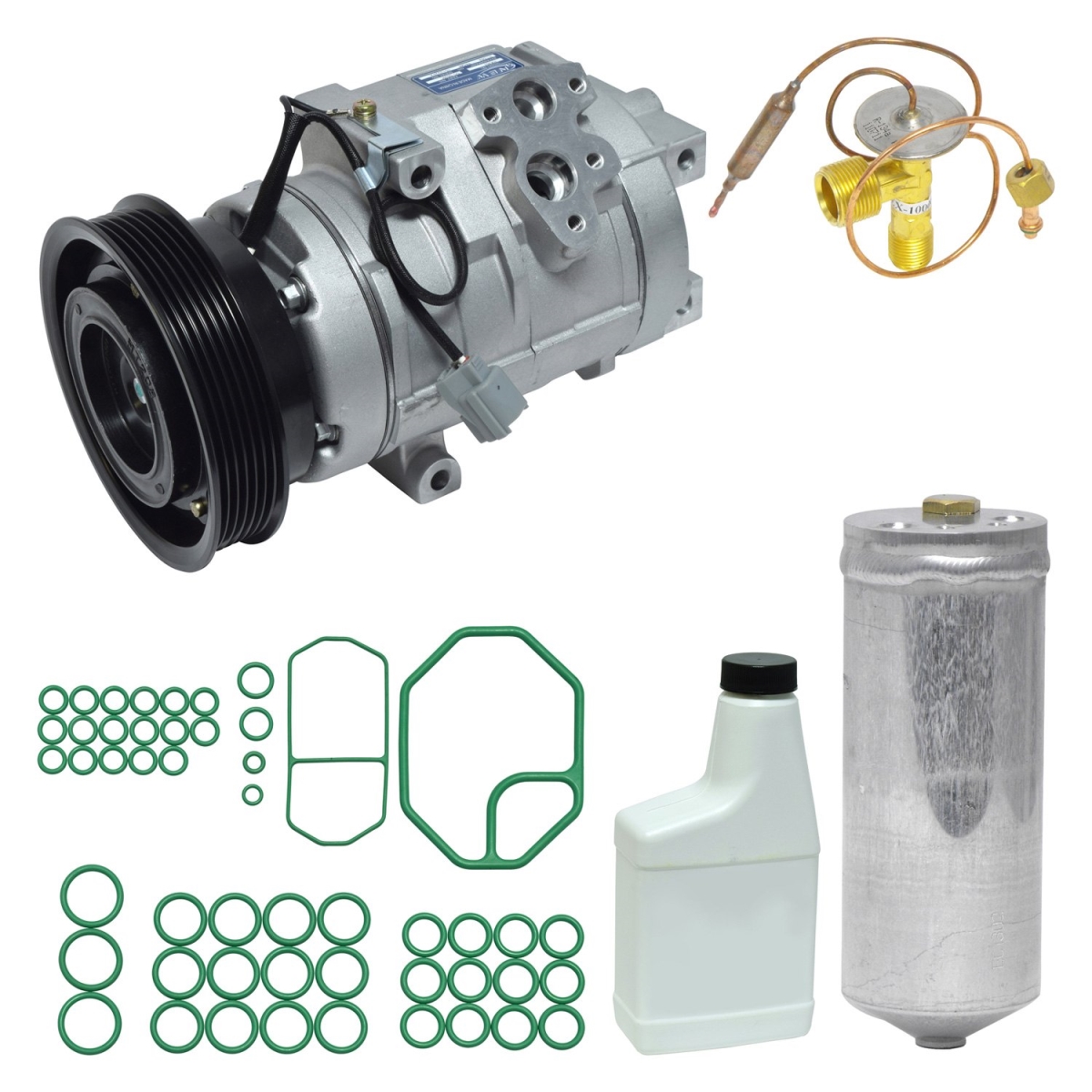 KT1822 Air Conditioners Compressor & Component Kit for 2001-2002 Honda Accord