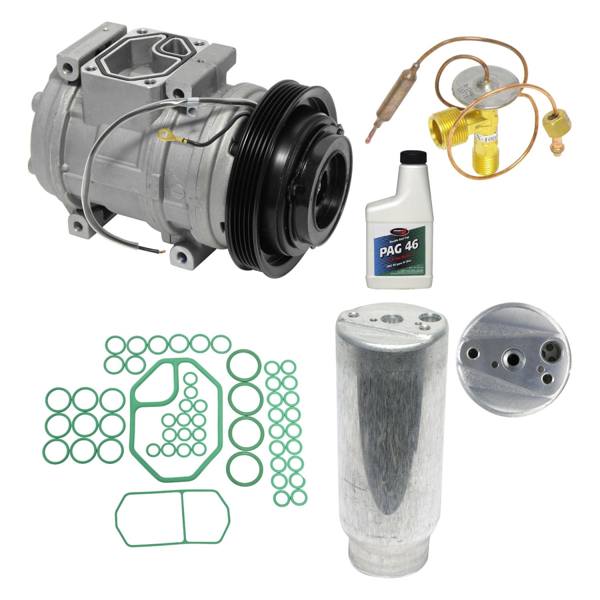 KT3979 Air Conditioners Compressor & Component Kit for 1993 Acura Legend