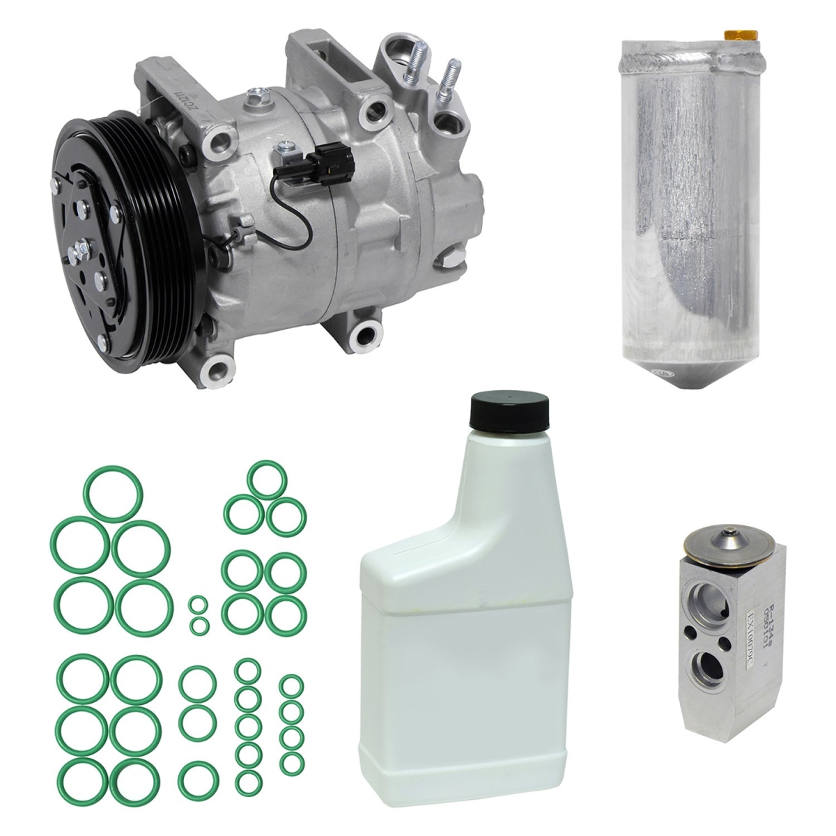 KT1013 Air Conditioners Compressor & Component Kit for 2000-2001 Infiniti I30