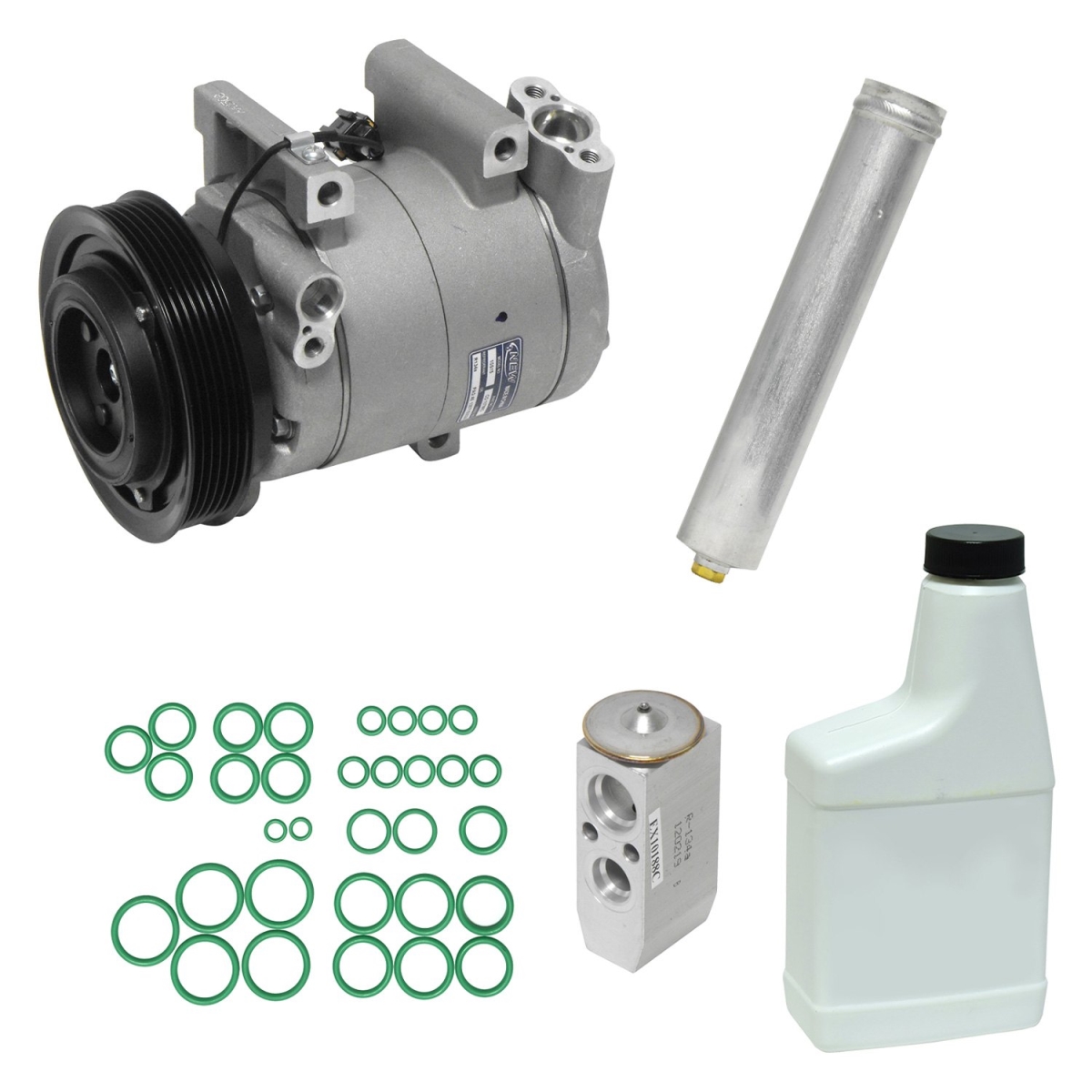 KT1048 Air Conditioners Compressor & Component Kit for 2003 Nissan Sentra