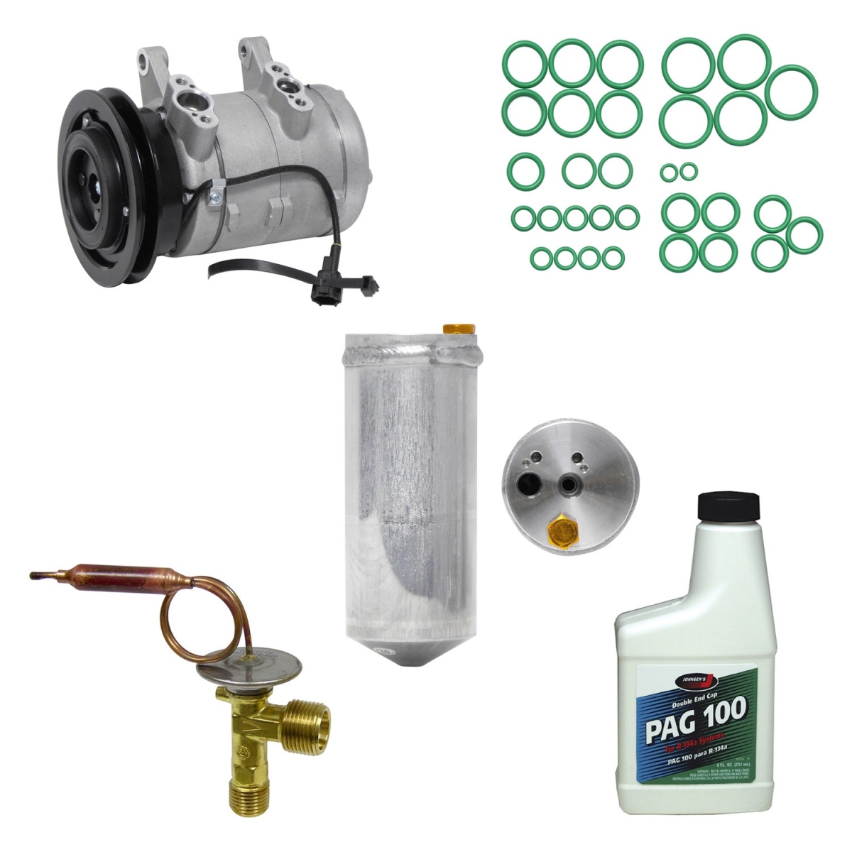 KT1926 Air Conditioners Compressor & Component Kit for 1998 Nissan Frontier