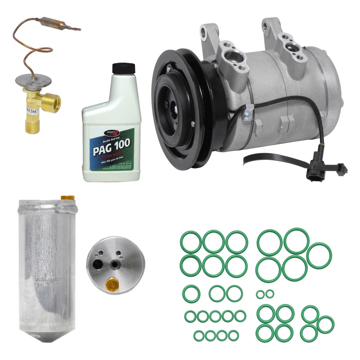 KT1927 Air Conditioners Compressor & Component Kit for 2002 Nissan Frontier