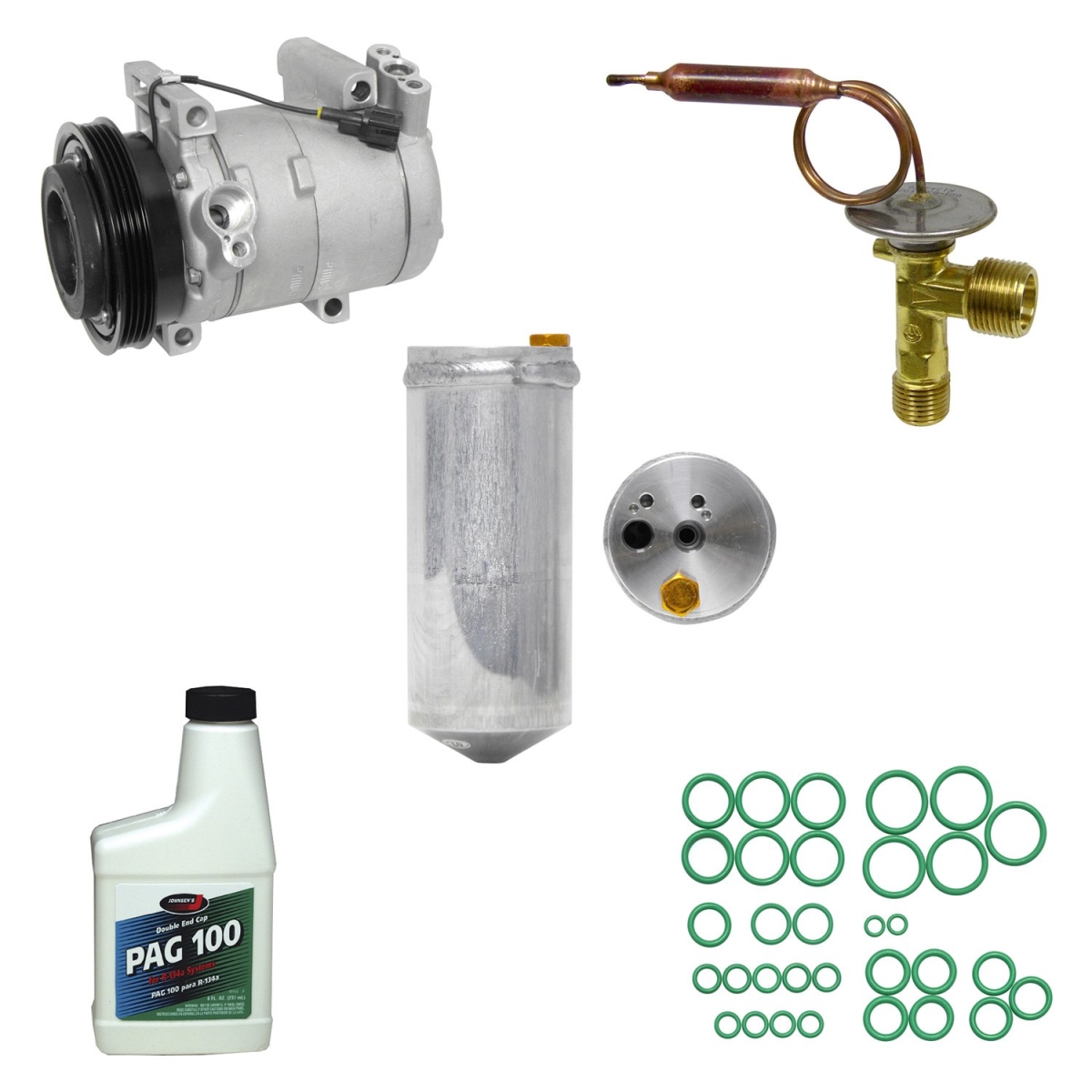 KT1922 Air Conditioners Compressor & Component Kit for 2000-2001 Nissan Altima