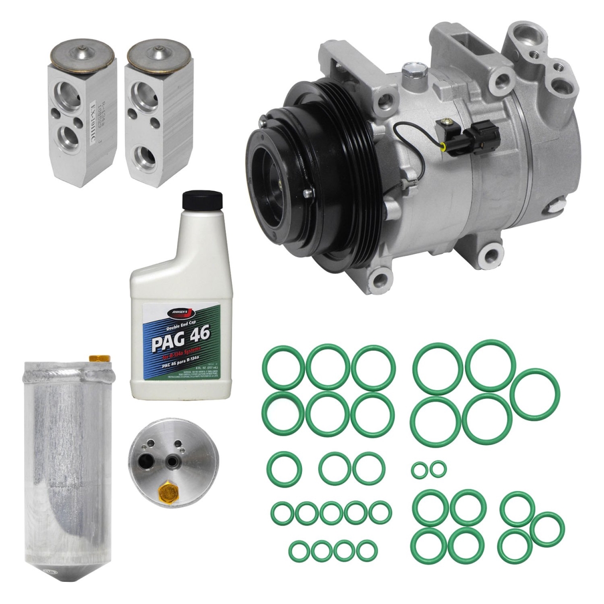 KT1849 Air Conditioners Compressor & Component Kit for 2001 Nissan Pathfinder