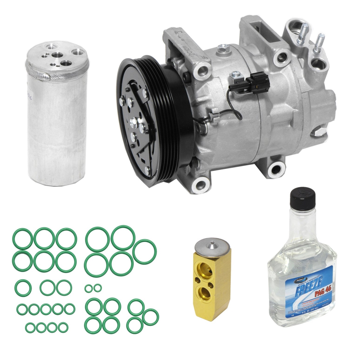 KT1850 Air Conditioners Compressor & Component Kit for 1998-2000 Infiniti QX4