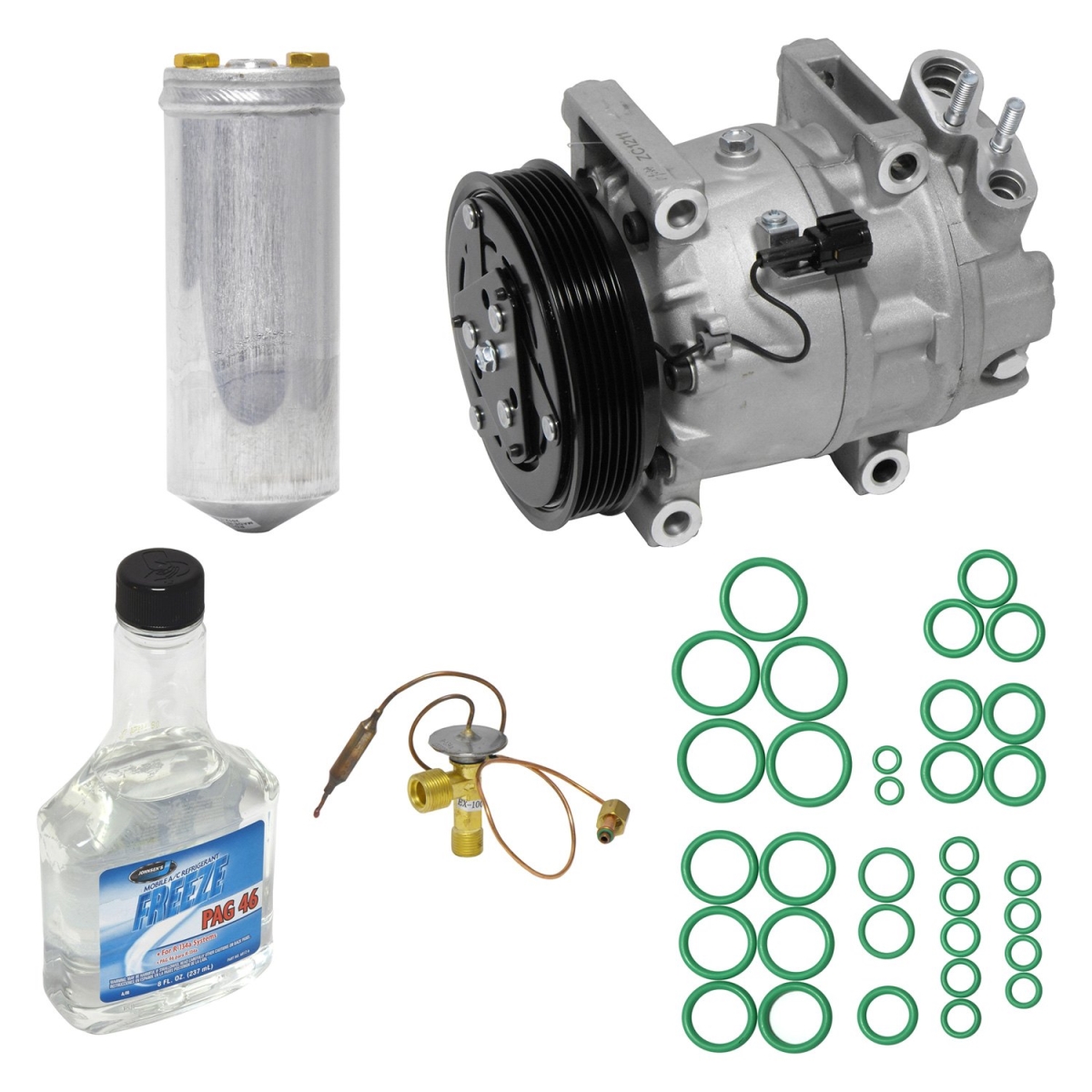 KT1746 Air Conditioners Compressor & Component Kit for 1996 Infiniti I30