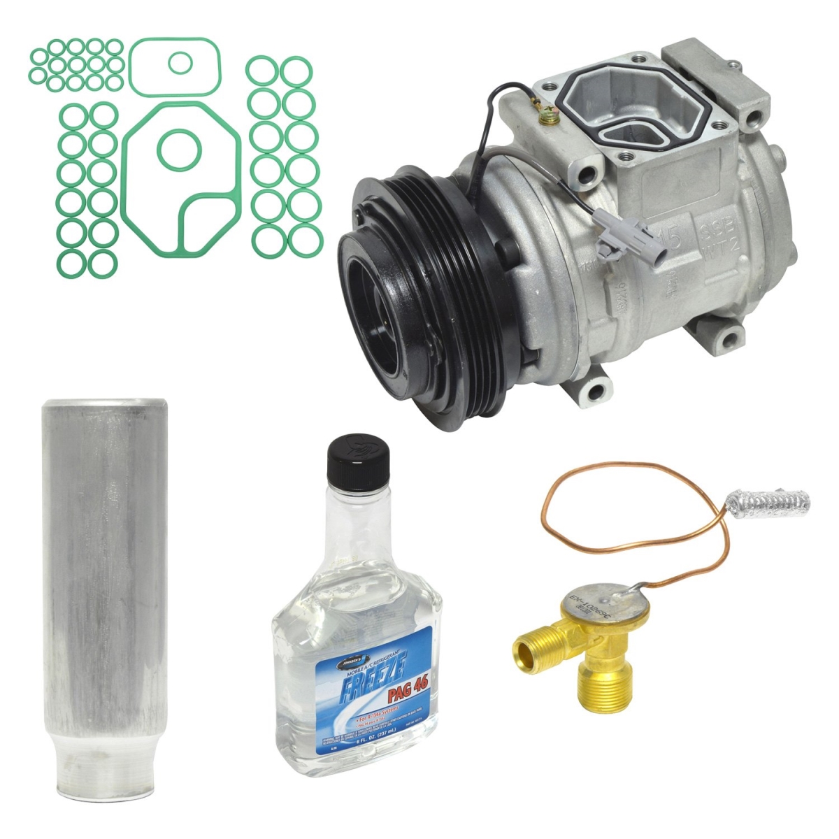 KT3922 Air Conditioners Compressor & Component Kit for 1995 Toyota T100