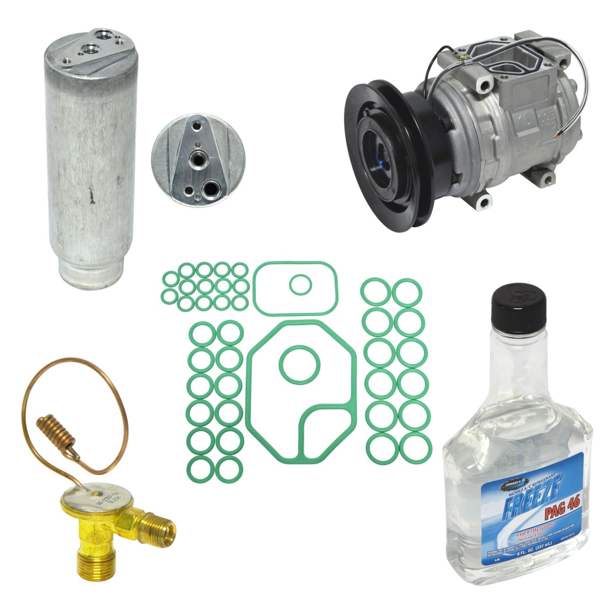 KT3740 Air Conditioners Compressor & Component Kit for 1994 Toyota Pickup