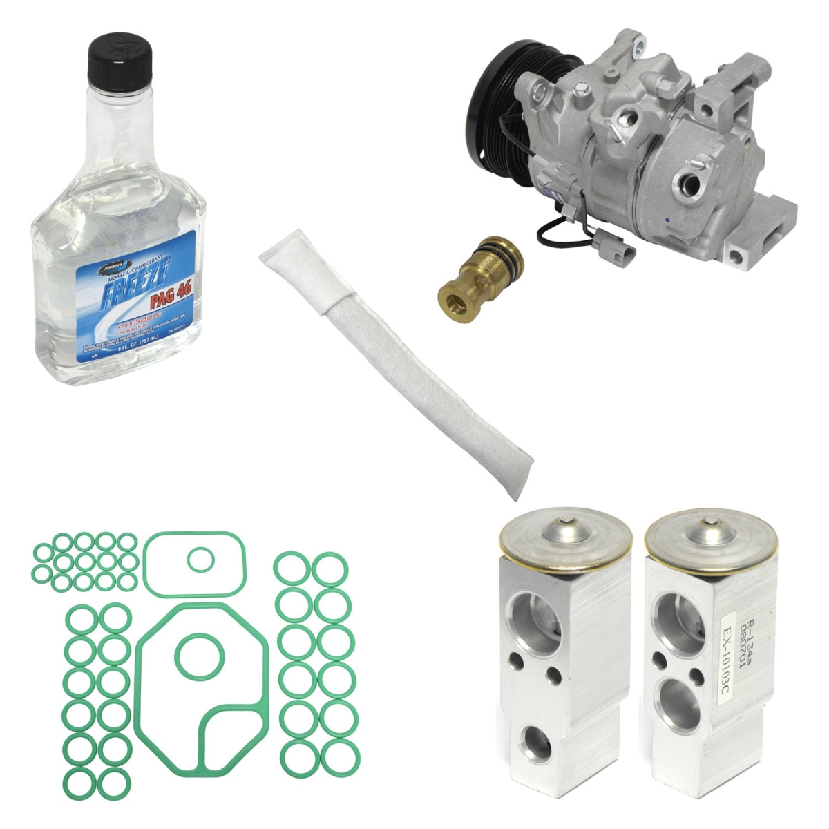 KT1866 Air Conditioners Compressor & Component Kit for 1998 Lexus GS300
