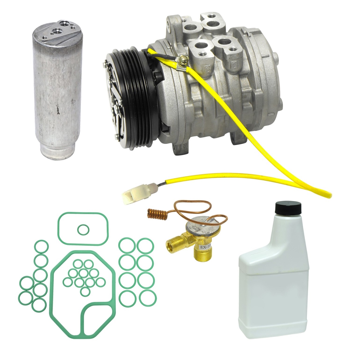 KT1033 Air Conditioners Compressor & Component Kit for 1989-1992 Geo Tracker