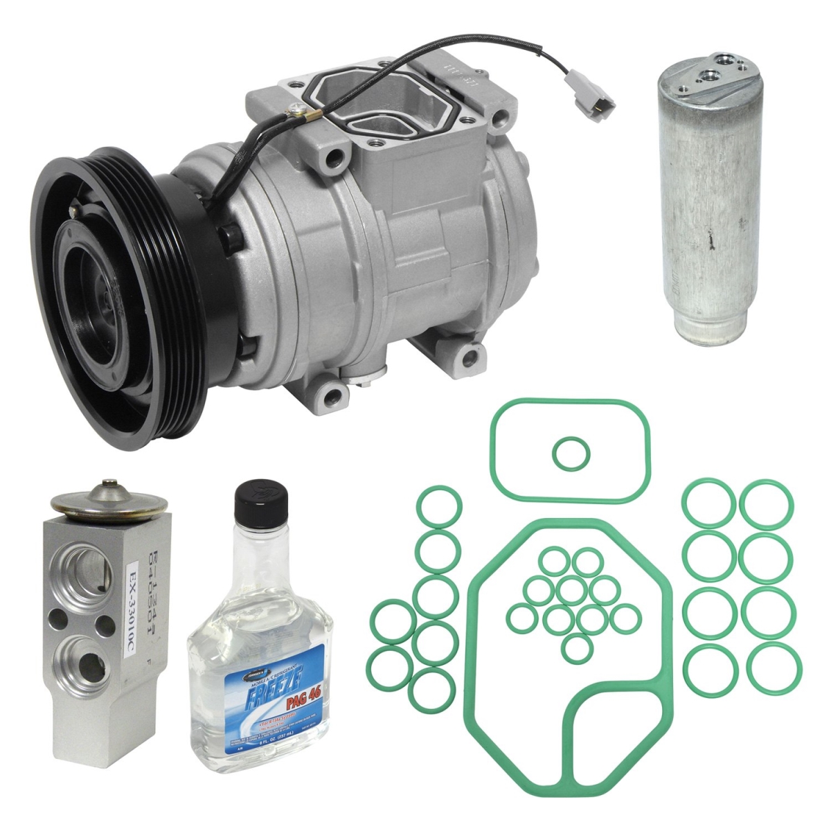 KT1932 Air Conditioners Compressor & Component Kit for 1992 Toyota Camry