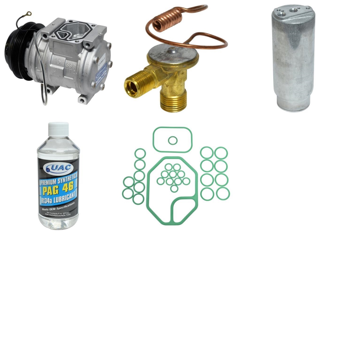KT3728 Compressor & Component Kit for 1988 Toyota Corolla