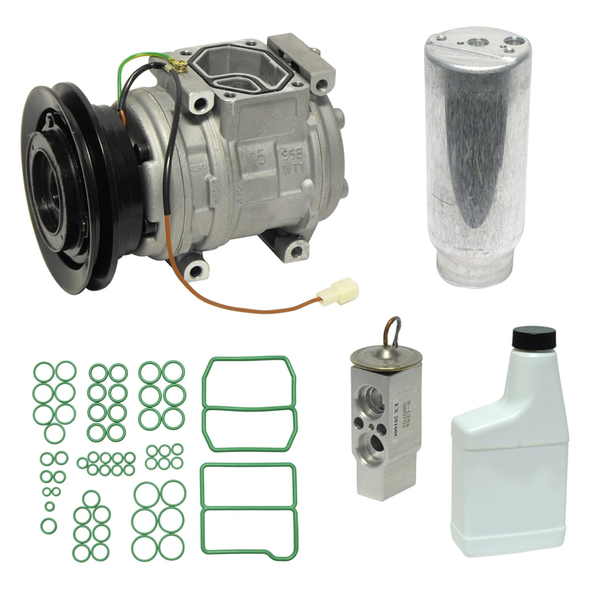 KT1059 Air Conditioners Compressor & Component Kit for 1998-2000 Mitsubishi Montero