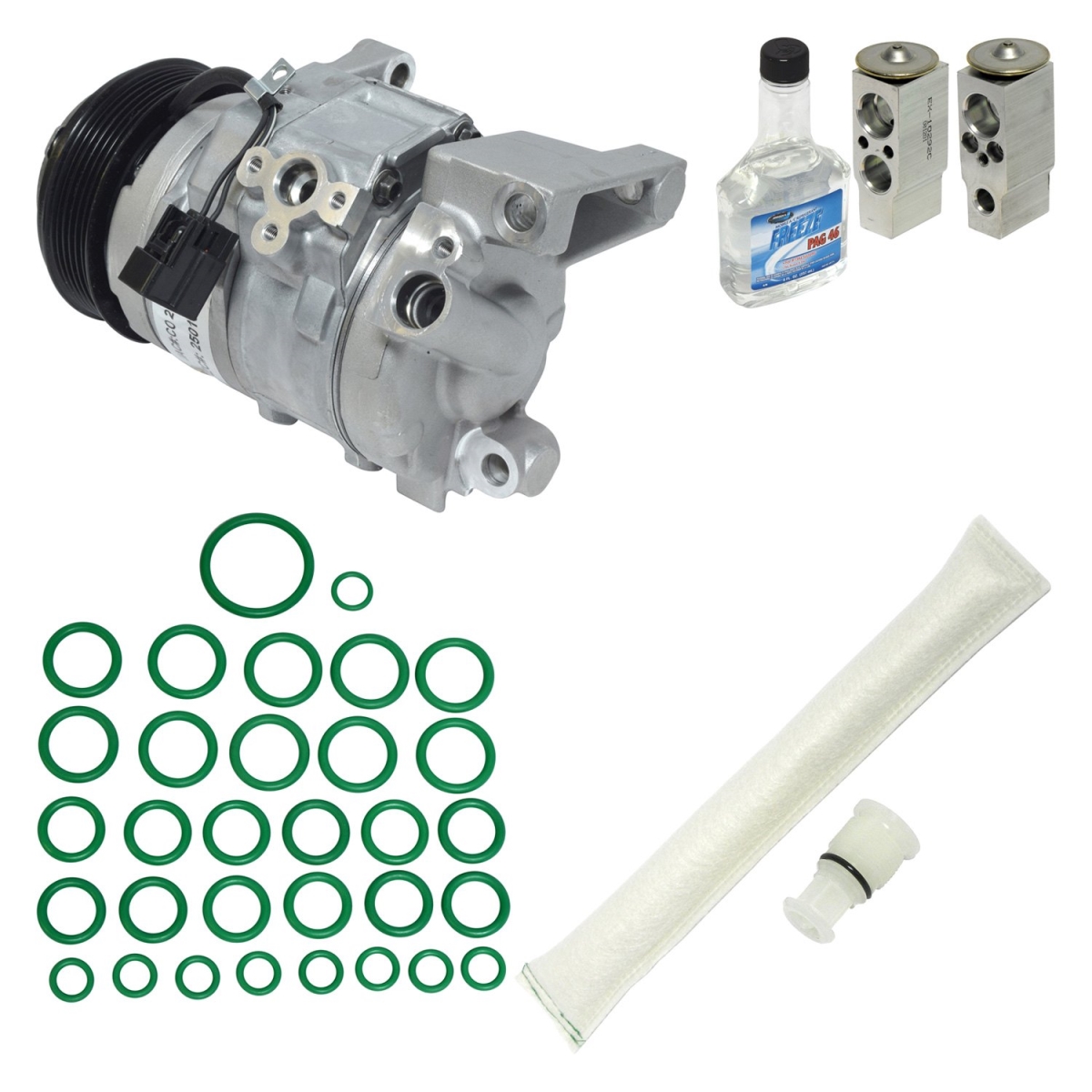 KT1060 Air Conditioners Compressor & Component Kit for 2008 Cadillac CTS