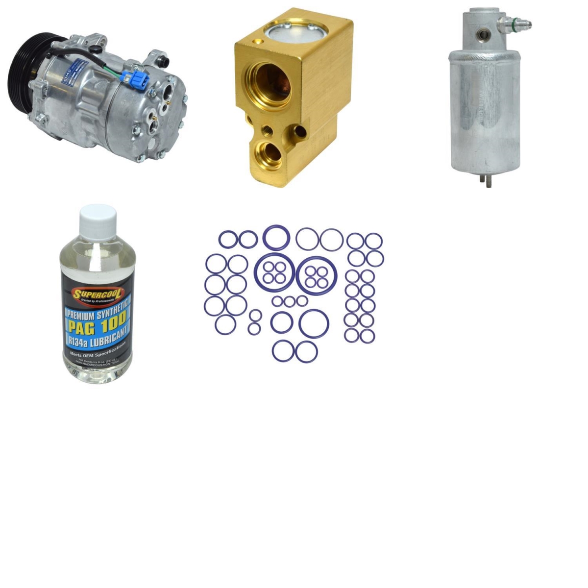 KT2947 Compressor & Component Kit for 1999 Volkswagen Golf