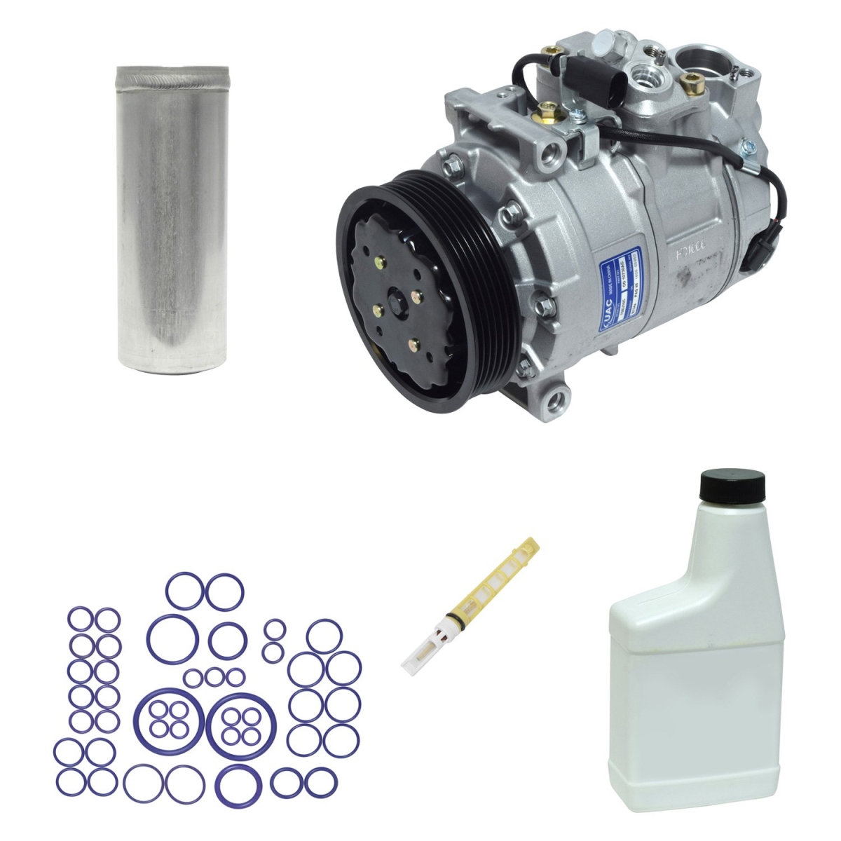 KT1956 Air Conditioners Compressor & Component Kit for 2002-2003 Audi A4