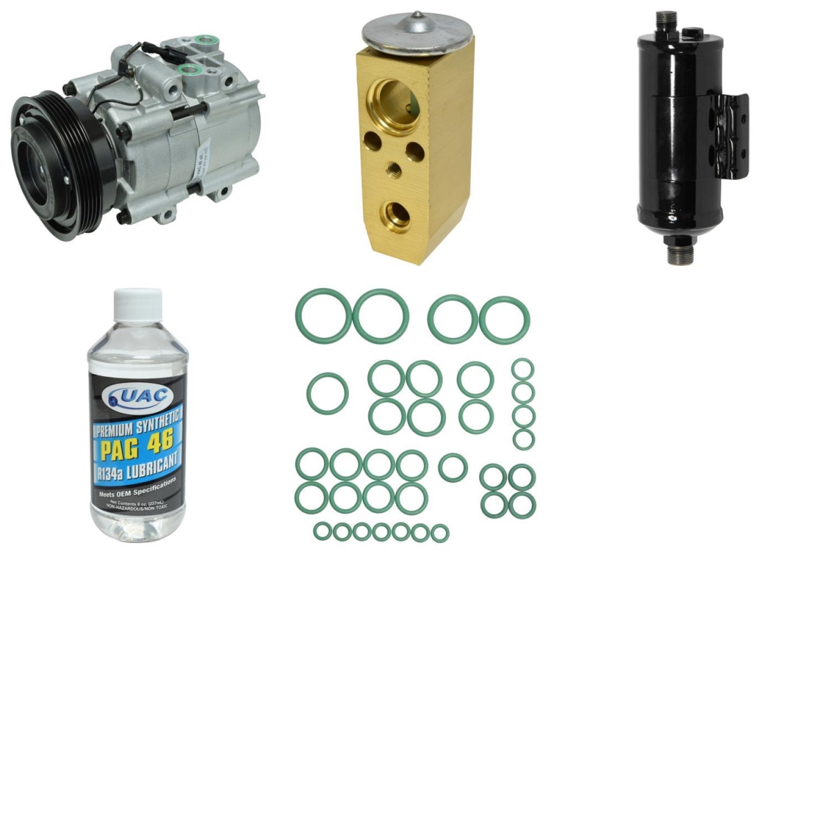 KT1942 Compressor & Component Kit for 2001-2002 Kia Optima