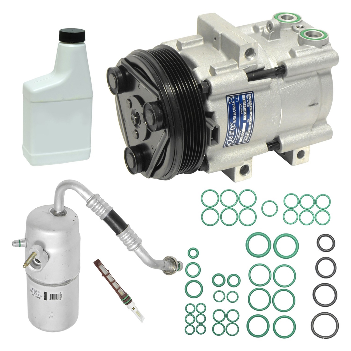 KT1020 Air Conditioners Compressor & Component Kit for 2005 Ford F-150