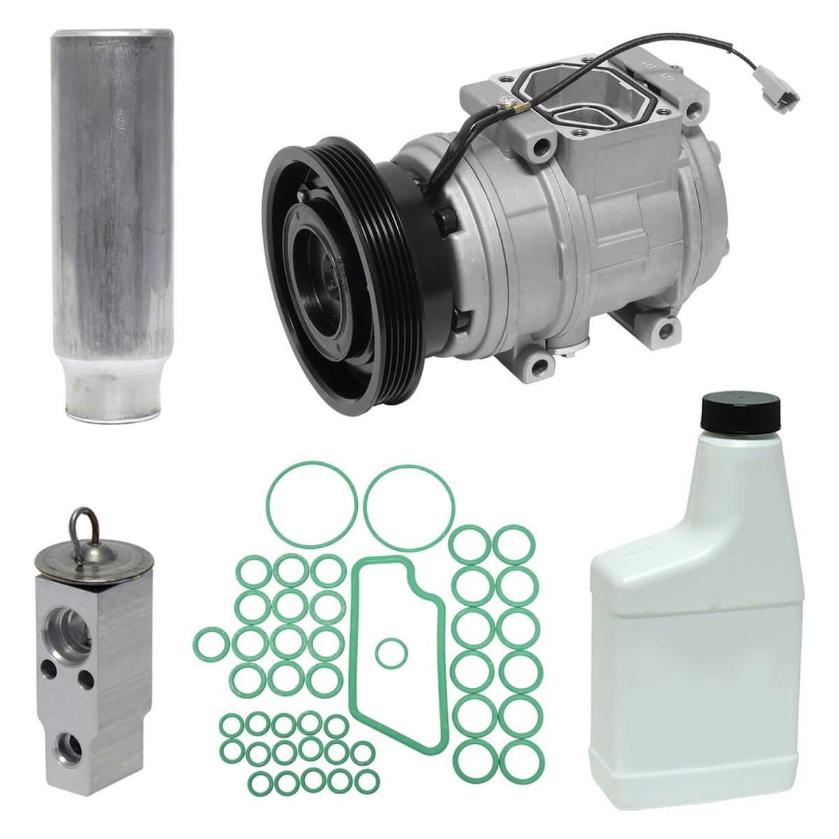 KT1027 Air Conditioners Compressor & Component Kit for 1999-2001 Toyota Solara SE