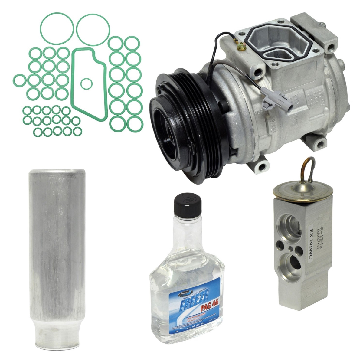 KT3926 Air Conditioners Compressor & Component Kit for 2000-2002 Toyota Tundra