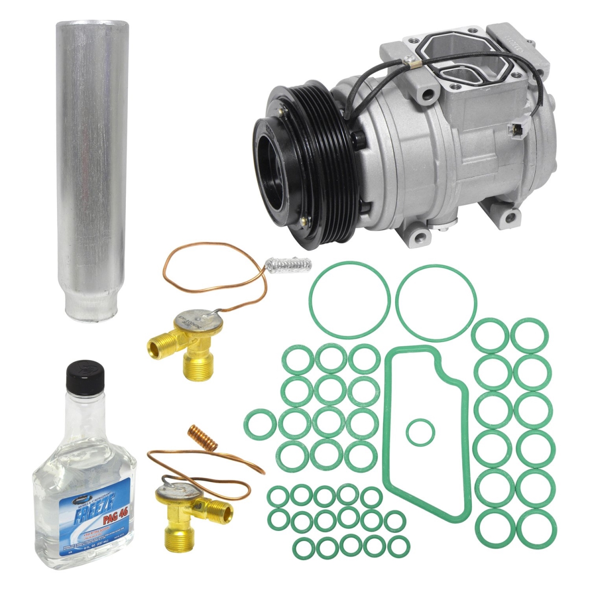 KT3802 Air Conditioners Compressor & Component Kit for 1998-2003 Toyota Sienna