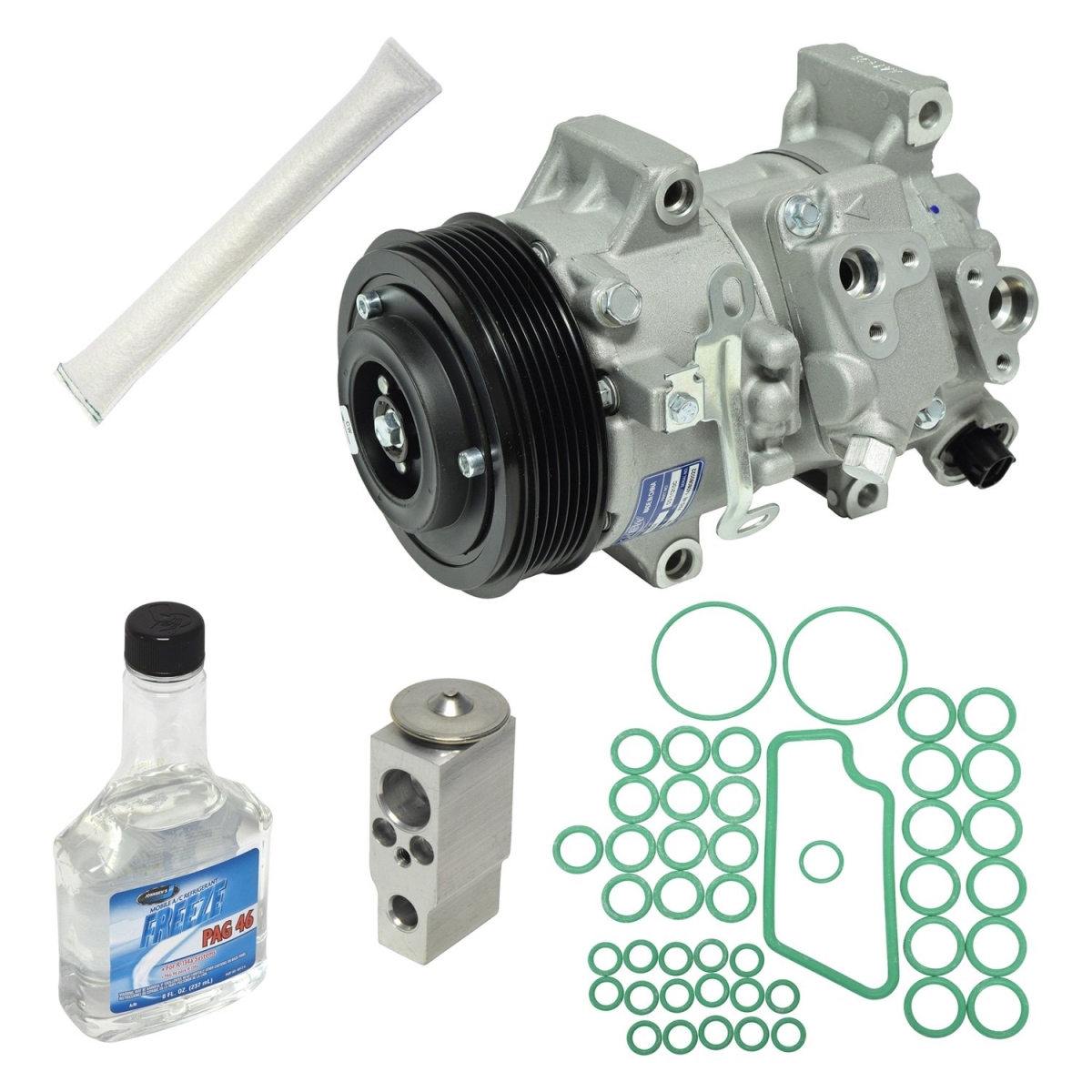 KT2880 Air Conditioners Compressor & Component Kit for 2010 Toyota Corolla
