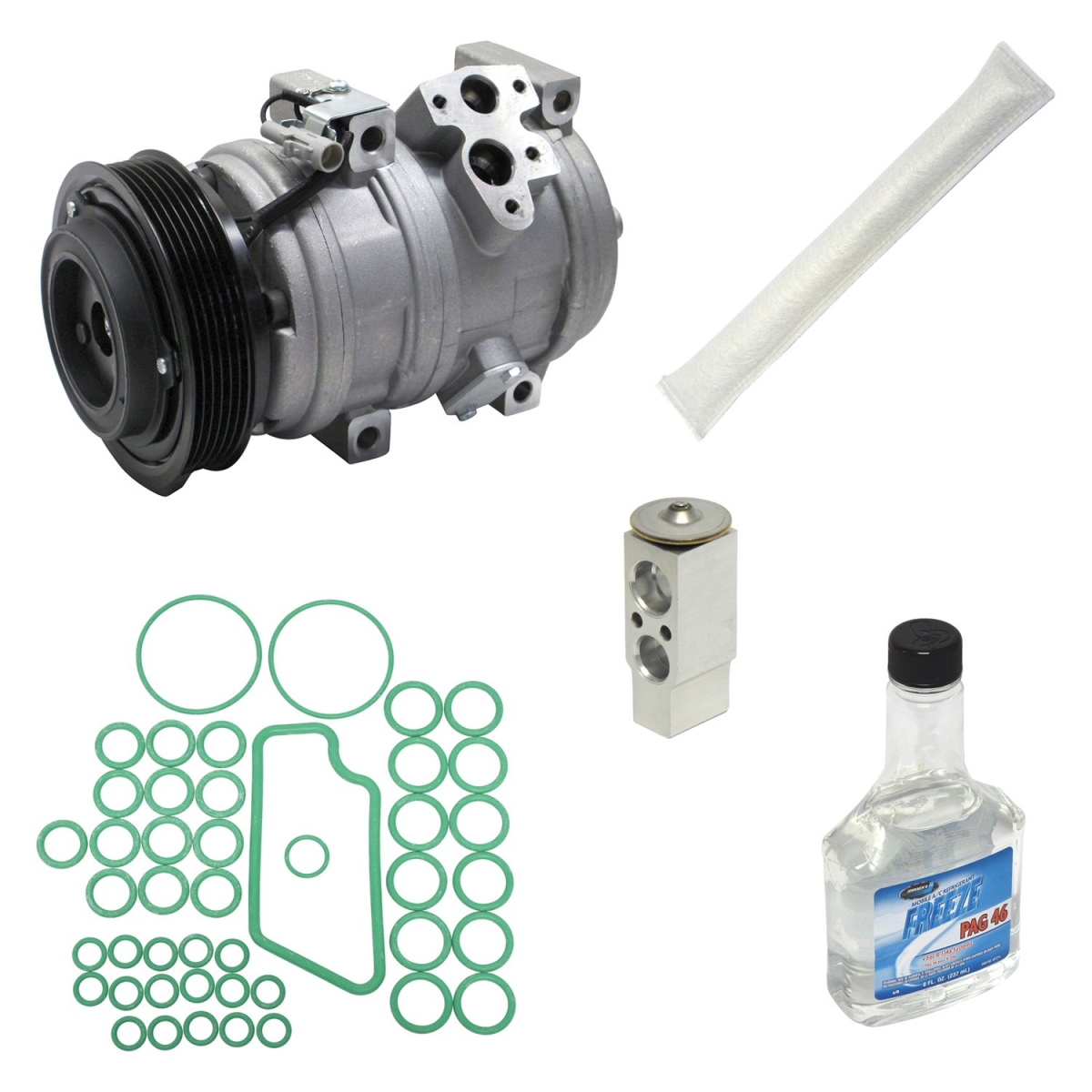 KT1980 Air Conditioners Compressor & Component Kit for 2004-2006 Toyota Tundra