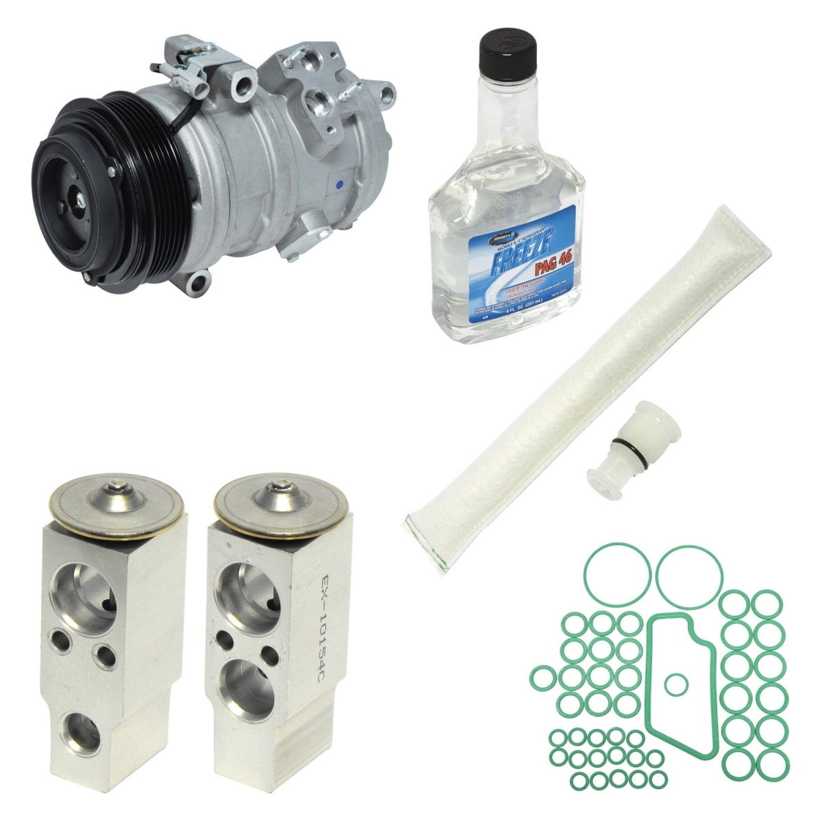 KT1870 Air Conditioners Compressor & Component Kit for 2003 Lexus GX470