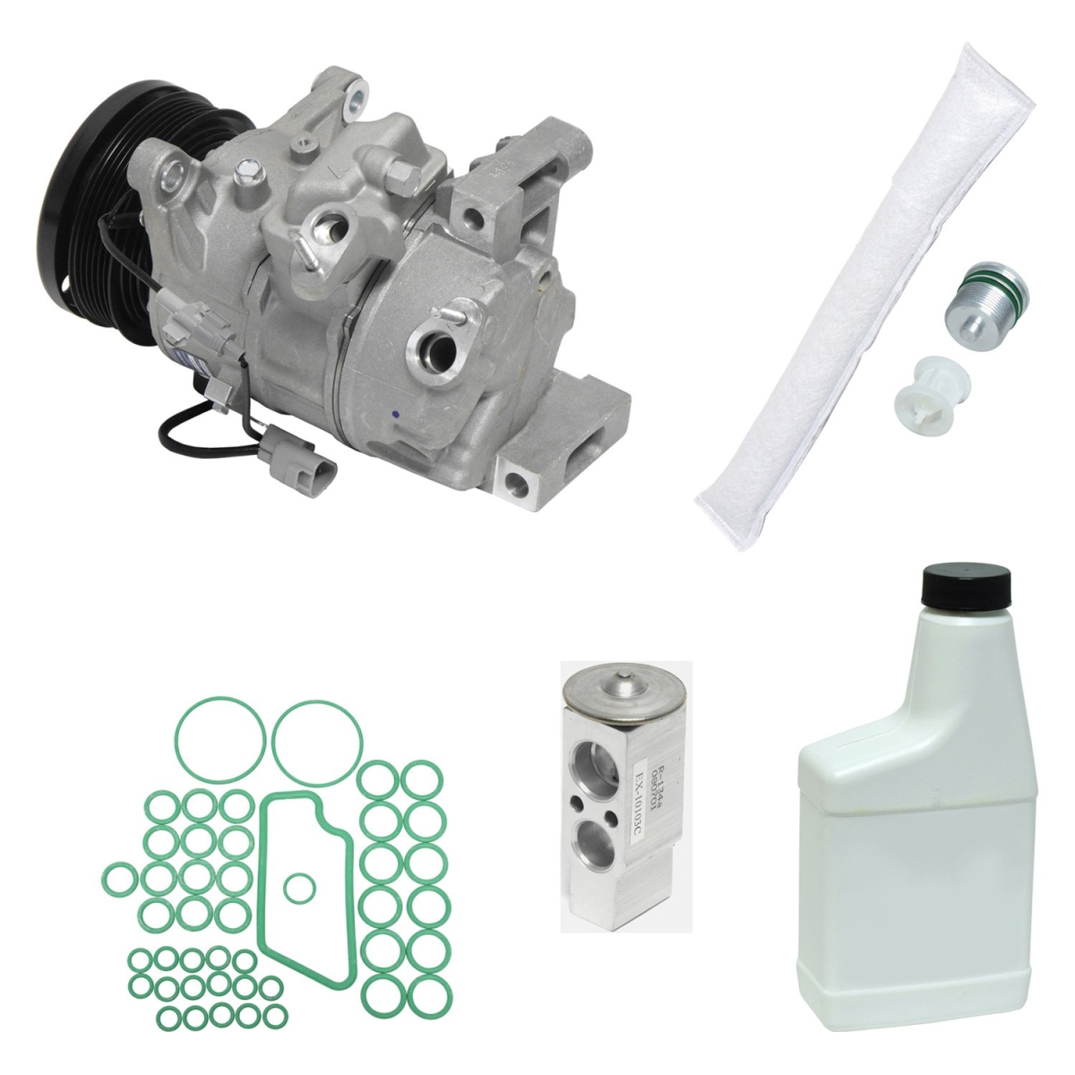 KT1867 Air Conditioners Compressor & Component Kit for 2003-2005 Lexus GS300