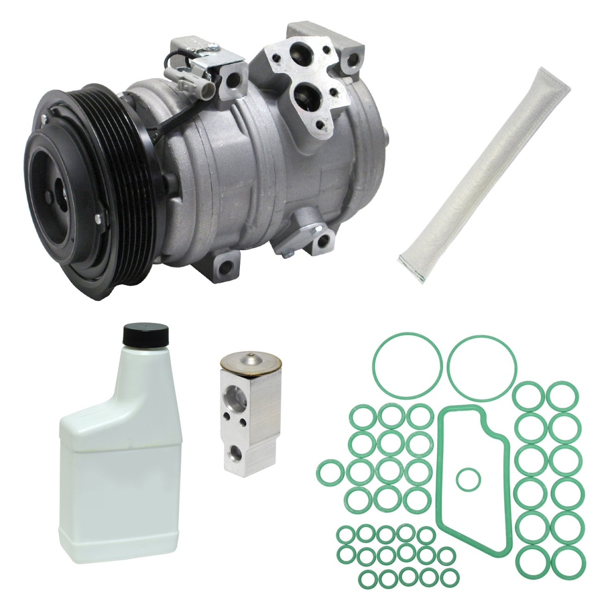 KT1051 Air Conditioners Compressor & Component Kit for 2004-2006 Toyota Tundra