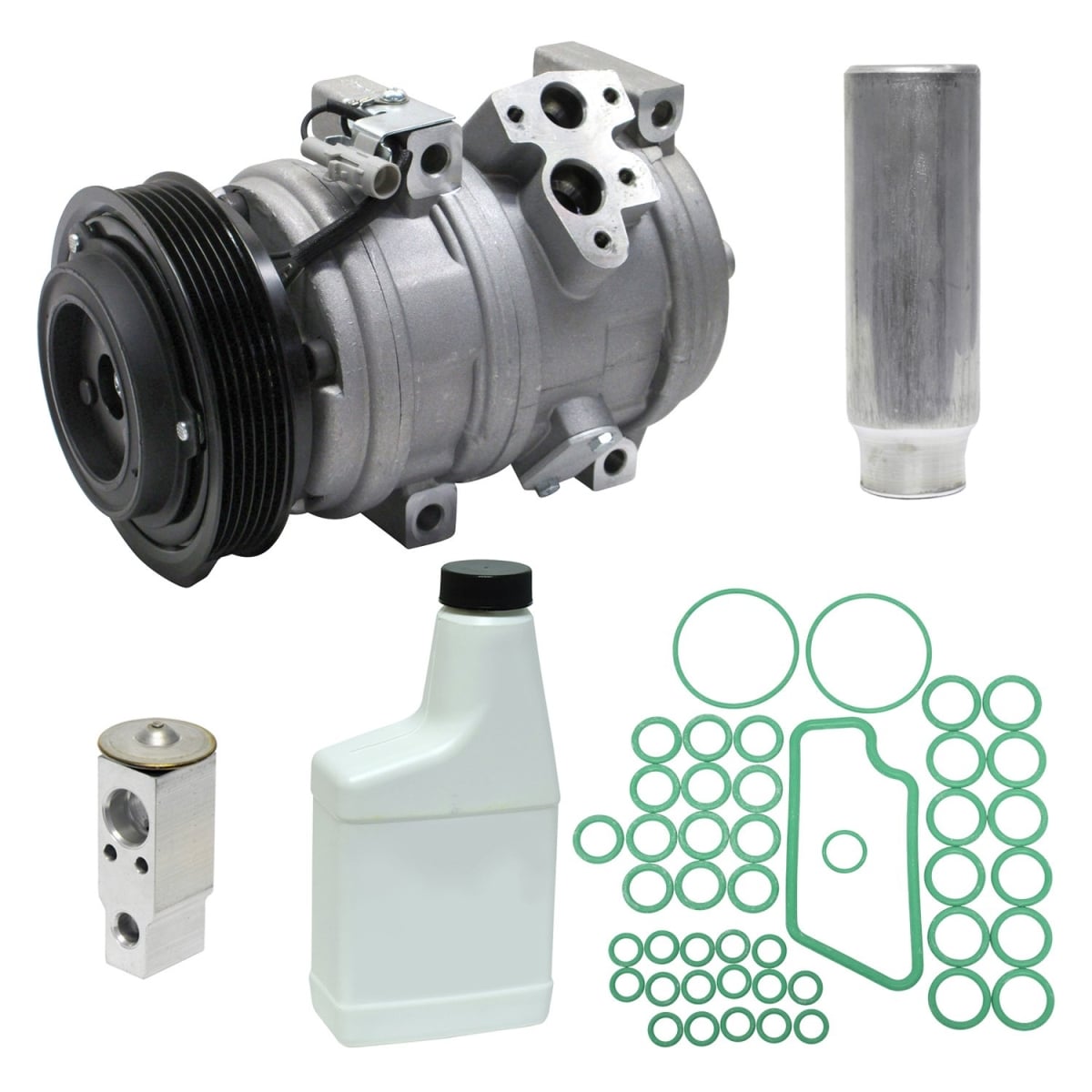 KT1053 Air Conditioners Compressor & Component Kit for 2005-2006 Toyota Tundra